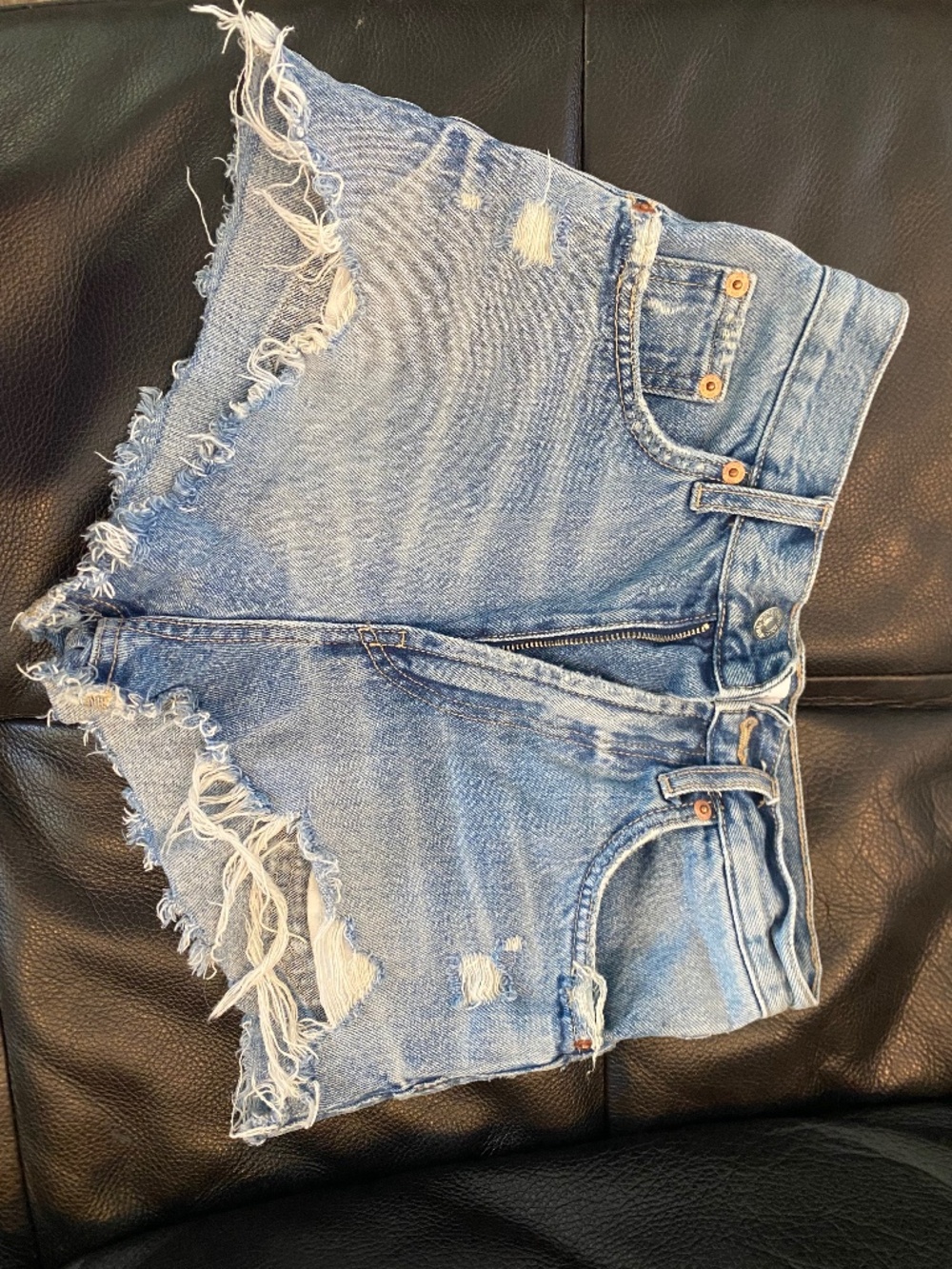 Zara denim shorts